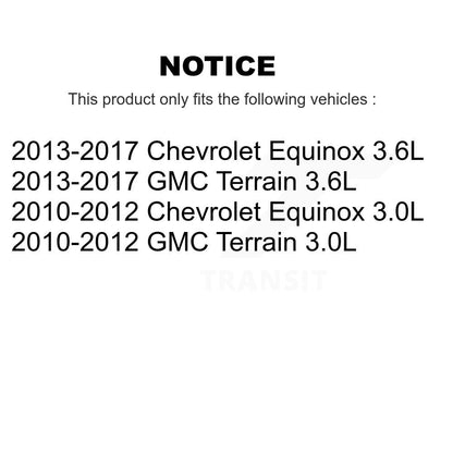 Extrémité de biellette de direction intérieure avant pour Chevrolet Equinox GMC Terrain TOR-EV801158