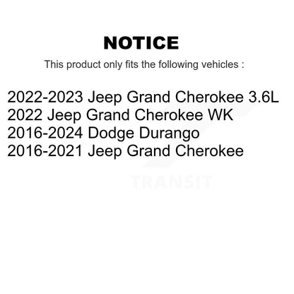 Extrémité de biellette de direction intérieure avant pour Jeep Grand Cherokee Dodge Durango WK
