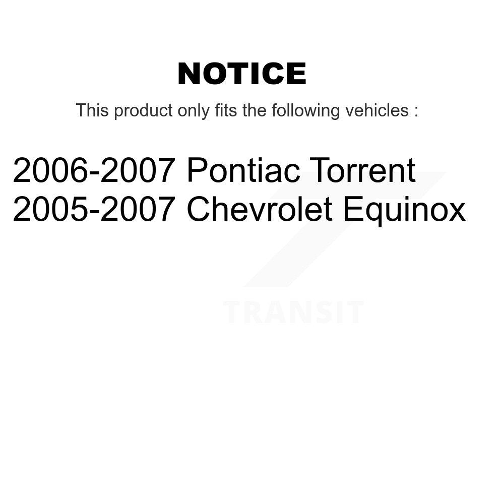 Extrémité de biellette de direction intérieure avant pour Chevrolet Equinox Pontiac Torrent