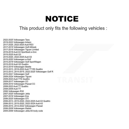 Douille de bras de commande de Suspension avant inférieure avant, pour Volkswagen Jetta Tiguan