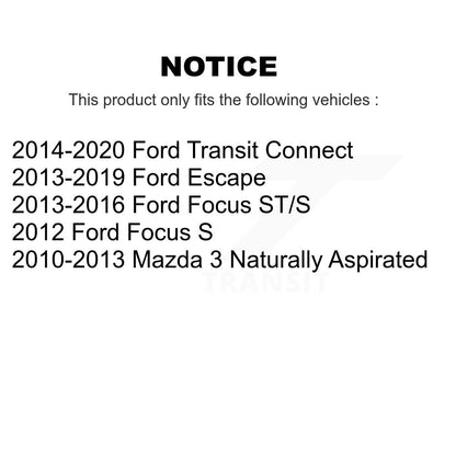Douille de bras de commande de Suspension avant et arrière, pour Ford Escape Mazda 3