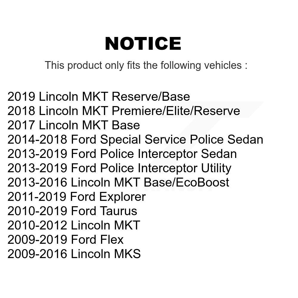 Douille d'articulation de Suspension supérieure arrière, pour Ford Explorer Flex Taurus Lincoln MKS
