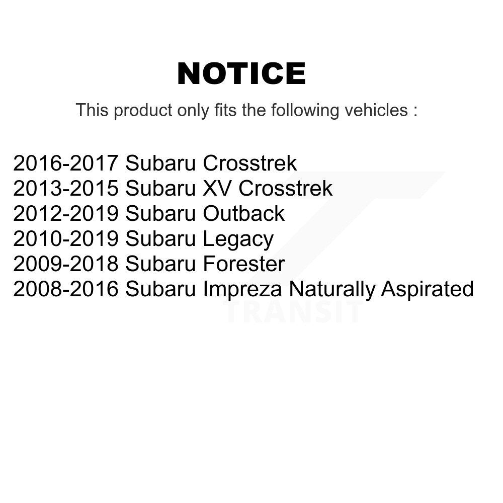Douille de barre stabilisatrice de Suspension arrière au cadre, pour Subaru Forester Outback XV