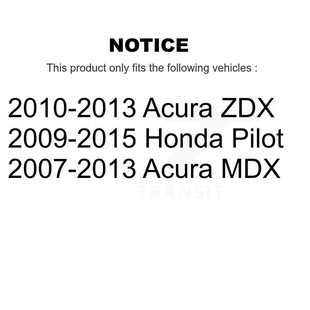 avant gauche inférieure arrière contrôle de suspension bras Bushing pour Honda Pilot Acura