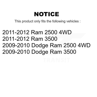 Bras de direction Pitman pour Ram 3500 Dodge 2500 TOR-K440021