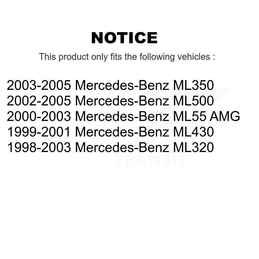 Rotule de Suspension inférieure avant, pour Mercedes-Benz ML320 ML350 ML500 ML430 ML5