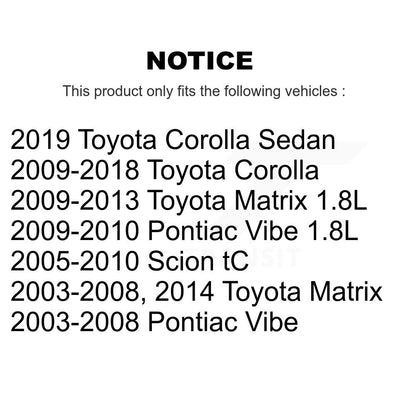 Rotule de Suspension inférieure avant, pour Toyota Corolla Matrix Pontiac Vibe Scion