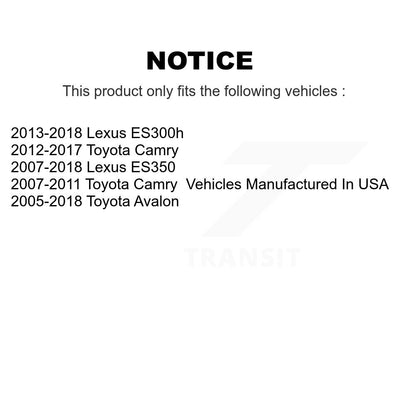 Rotule de Suspension inférieure avant gauche pour Toyota Camry Lexus ES350 Avalon