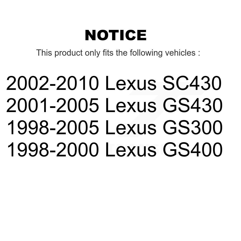 Joint à rotule de Suspension inférieur avant droit, pour Lexus SC430 GS300 GS400 GS430