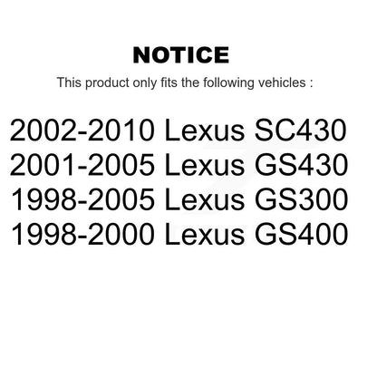 Joint à rotule de Suspension inférieur avant gauche, pour Lexus SC430 GS300 GS400 GS430