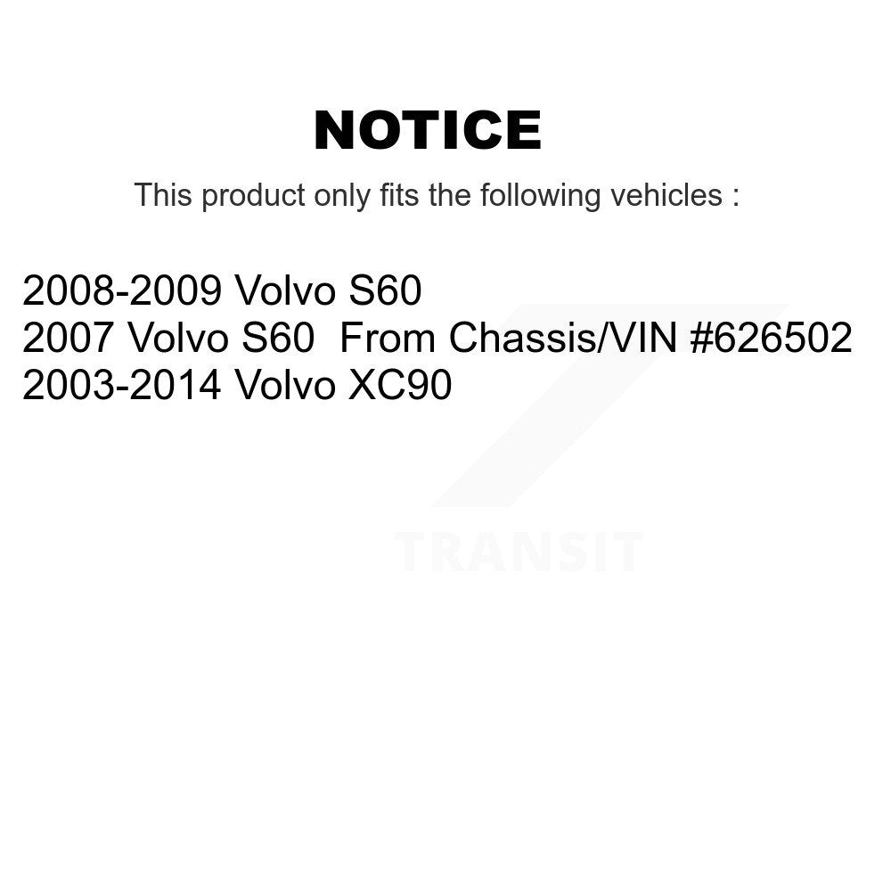 Rotule de Suspension inférieure avant pour Volvo XC90 S60 TOR-K500153