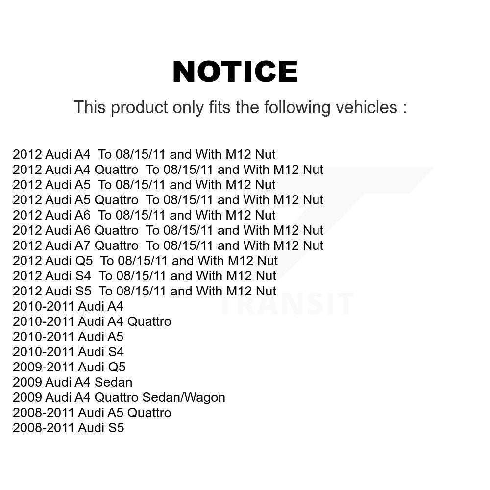 Rotule de Suspension avant inférieure avant, pour Audi Q5 A4 Quattro A5 S4 S5 A7 A6