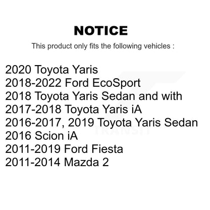 Rotule de Suspension inférieure avant, pour Ford Fiesta Toyota Yaris EcoSport Mazda 2