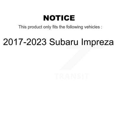 Joint à rotule de suspension avant inférieure pour 2017-2023 Subaru Impreza TOR-K500426