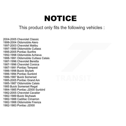 Rotule de Suspension inférieure avant, pour Pontiac Chevrolet Cavalier Sunfire Grand