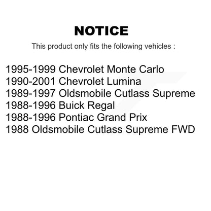 Rotule de Suspension inférieure avant, pour Chevrolet Lumina Oldsmobile Cutlass Buick