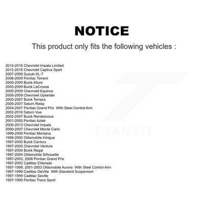 Rotule de Suspension inférieure avant, pour Chevrolet Pontiac Impala Buick Montana Vu