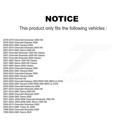 Rotule de Suspension supérieure avant pour GMC Chevrolet Sierra 2500 HD Silverado H2