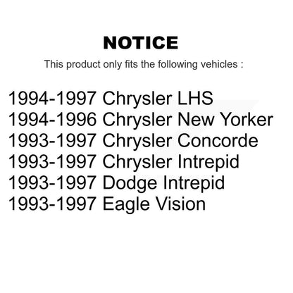 Kit de lien de barre stabilisatrice de Suspension avant pour Intrepid Dodge Chrysler Concorde