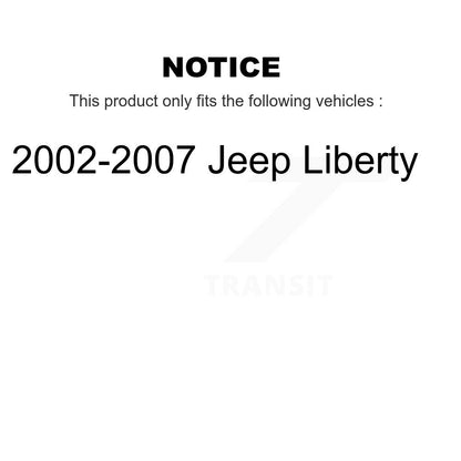 Kit de liaison de barre stabilisatrice de Suspension avant pour Jeep Liberty 2002 – 2007 TOR-K7391