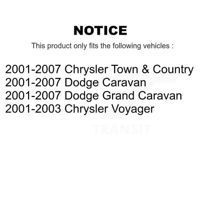 Rotule de Suspension inférieure avant pour Dodge Grand Caravan Chrysler Town &