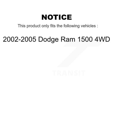 Kit de liaison de barre stabilisatrice de Suspension avant, pour Dodge Ram 2002 2005 1500 4WD