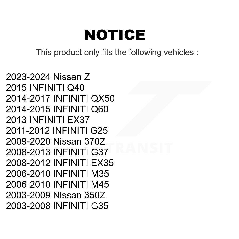 Kit de liaison de barre stabilisatrice de Suspension arrière droite, pour INFINITI G37 G35 Nissan QX50