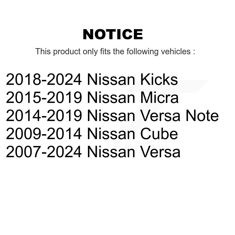 Kit de liaison de barre stabilisatrice de Suspension avant, pour Nissan kick Versa Micra Note Cube