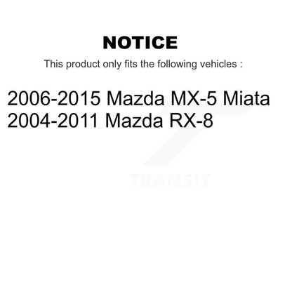 Kit de liaison de barre stabilisatrice de Suspension arrière, pour Mazda MX-5 Miata RX-8 TOR-K750133