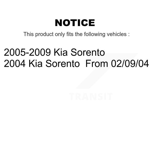 Kit de liaison de barre stabilisatrice de Suspension arrière droite pour Kia Sorento TOR-K750286