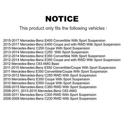 Kit de lien de barre stabilisatrice de Suspension avant droite pour Mercedes-Benz C300 E350 C350