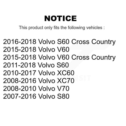 Kit de liaison de barre stabilisatrice de Suspension arrière, pour Volvo XC60 XC70 S60 V60 S80 Cross