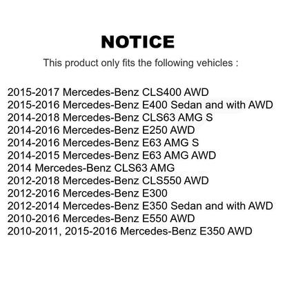 Kit de lien de barre stabilisatrice de Suspension avant gauche pour Mercedes-Benz E350 E550 E400