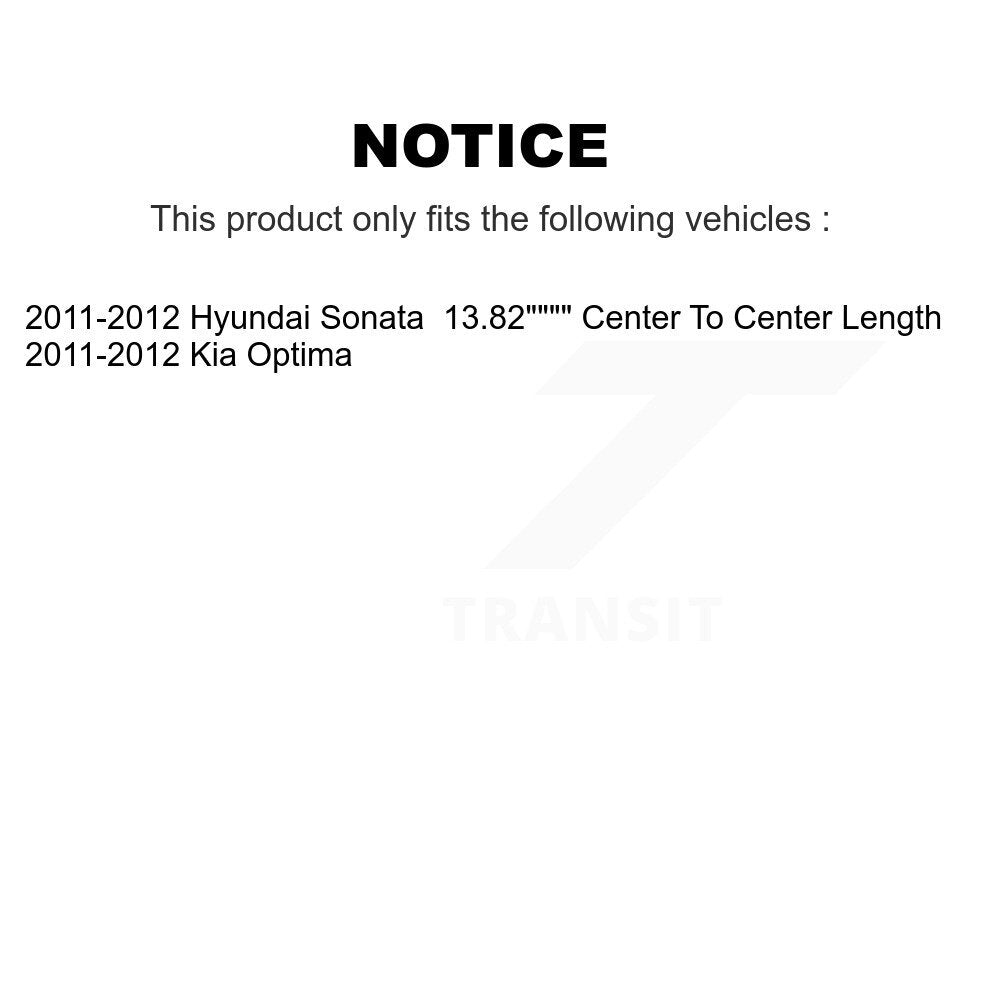 Kit de liaison de barre stabilisatrice de Suspension avant droite, pour Hyundai Sonata Kia Optima