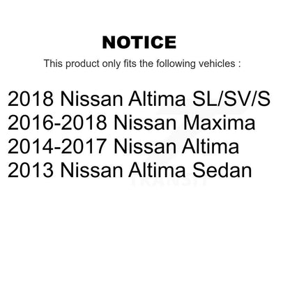 Kit de lien de barre stabilisatrice de Suspension arrière gauche pour Nissan Altima Maxima