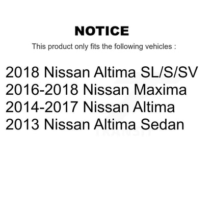 Kit de lien de barre stabilisatrice de Suspension arrière droite pour Nissan Altima Maxima