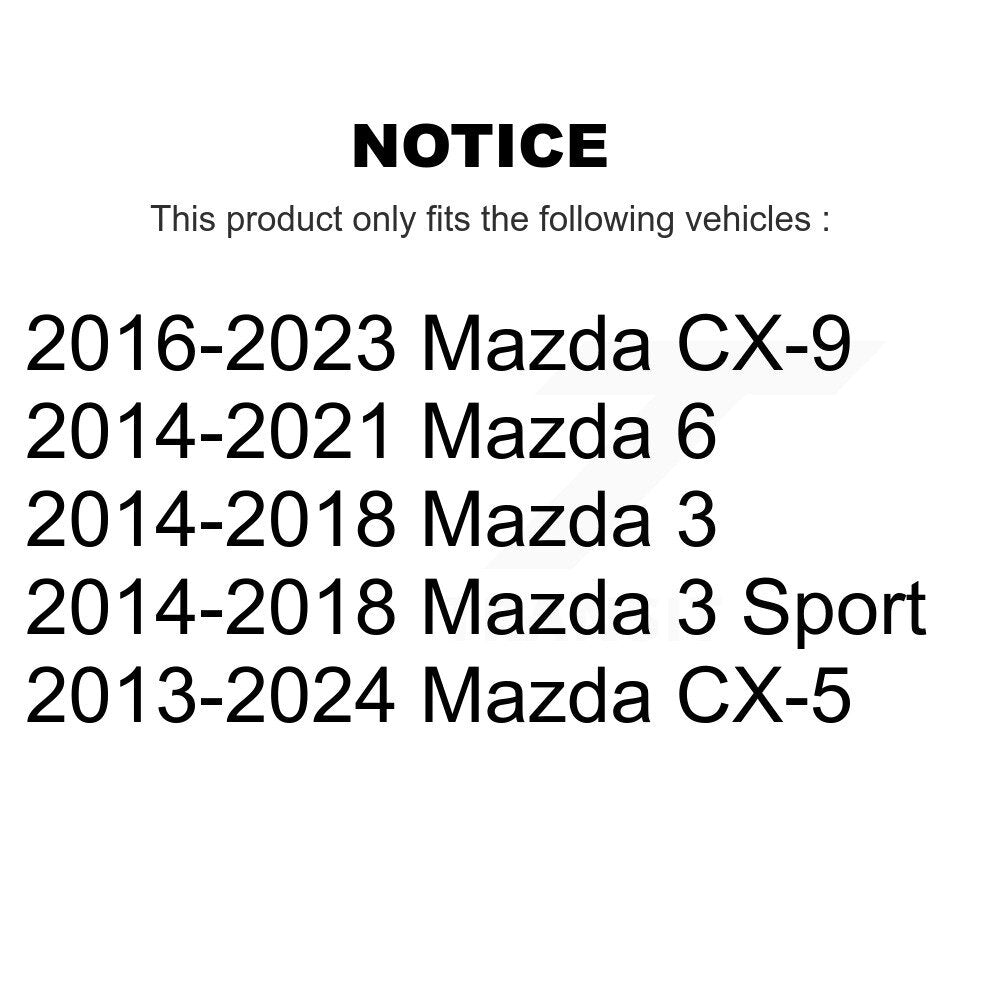Kit de liaison de barre stabilisatrice de Suspension arrière droite, pour Mazda CX-5 3 CX-9 Sport 6