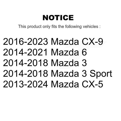 Kit de liaison de barre stabilisatrice de Suspension arrière droite, pour Mazda CX-5 3 CX-9 Sport 6