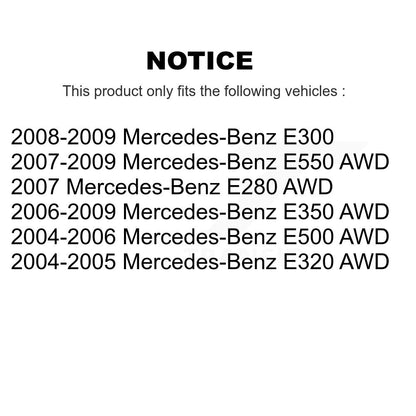 Kit de lien de barre stabilisatrice de Suspension avant gauche pour Mercedes-Benz E350 E320 E300