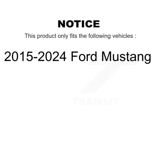 Kit de liaison de barre stabilisatrice de suspension avant pour Ford Mustang 2015-2024 TOR-K750798