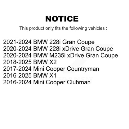 Kit de liaison de barre de stabilisation pour BMW X1 Mini Cooper Countryman X2