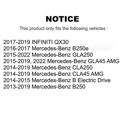 Kit de liaison de barre stabilisatrice de Suspension avant, pour Mercedes-Benz GLA250 CLA250 B250 B