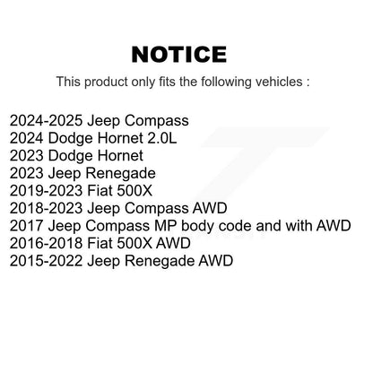 Kit de liaison de barre stabilisatrice de Suspension arrière, pour Jeep Compass Renegade Dodge Hornet