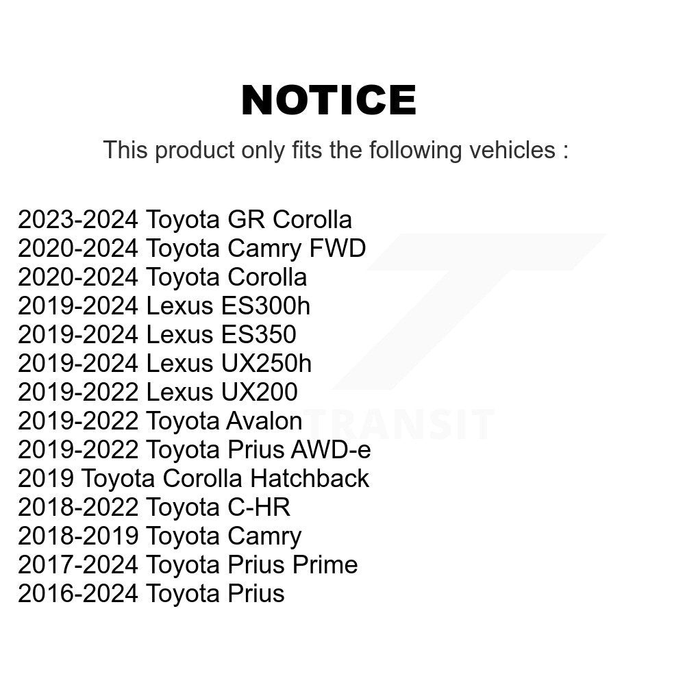 Kit de liaison de barre stabilisatrice de Suspension arrière, pour Toyota Corolla Camry C-HR Prius GR