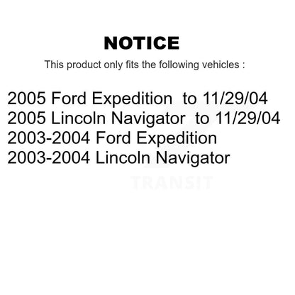 Kit de liaison de barre stabilisatrice de Suspension avant, pour Ford Expedition Lincoln Navigator