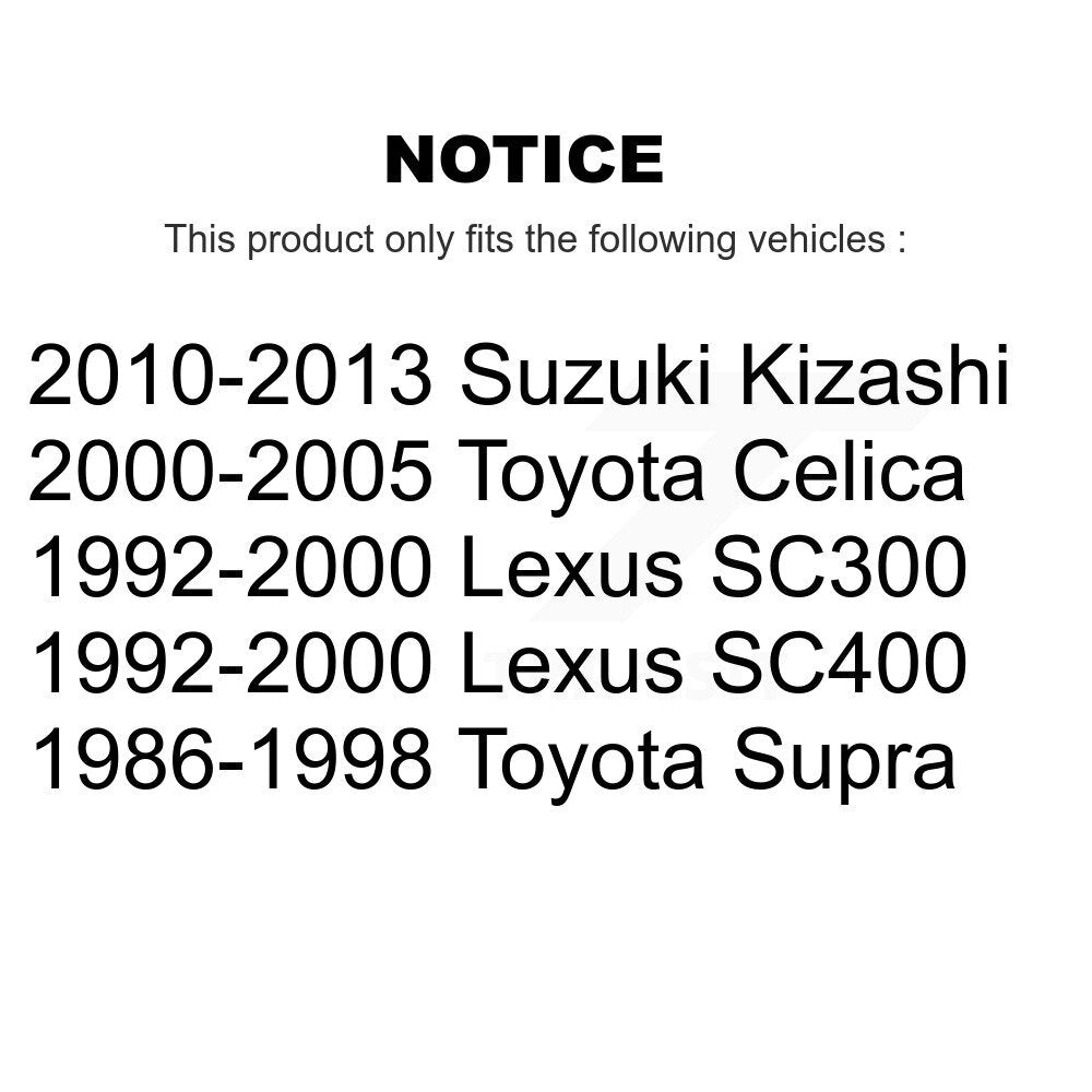 Kit de lien de barre stabilisatrice de Suspension pour Toyota Celica Suzuki Kizashi Supra Lexus