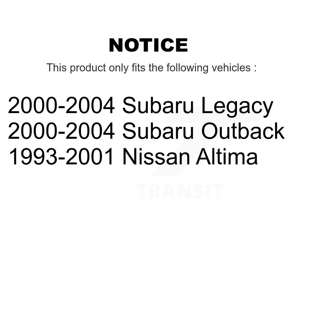 Kit de liaison de barre stabilisatrice de Suspension arrière, pour Subaru Outback Legacy Nissan Altima