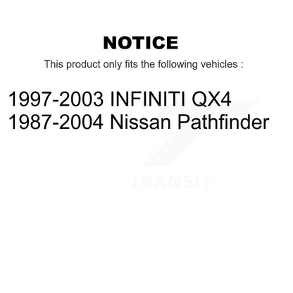 Kit de liaison de barre stabilisatrice de Suspension arrière, pour Nissan Pathfinder INFINITI QX4