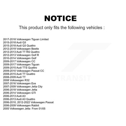 Kit de liaison de barre stabilisatrice de Suspension arrière, pour Volkswagen Jetta Tiguan Passat Audi