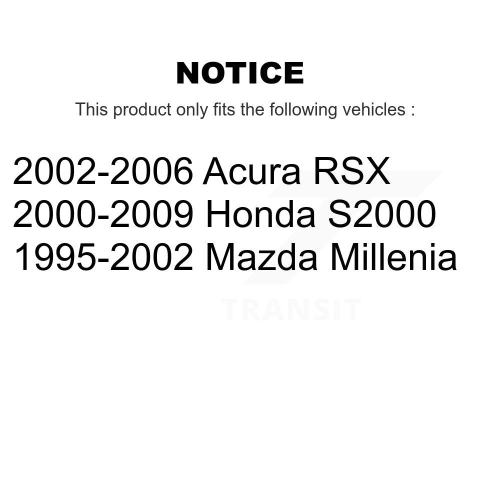 Kit de liaison de barre stabilisatrice de Suspension, pour Acura RSX Honda S2000 Mazda Millenia